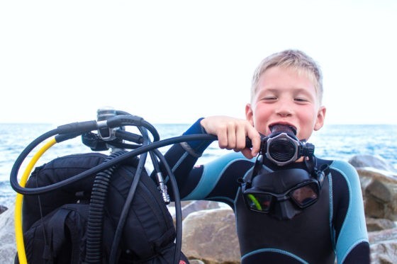 Scuba Diving Courses for kids in Costa Rica